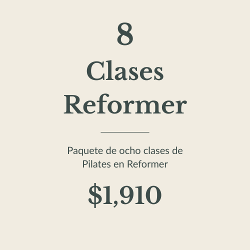 8 Reformer Clases