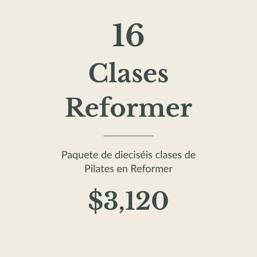 16 Reformer Clases