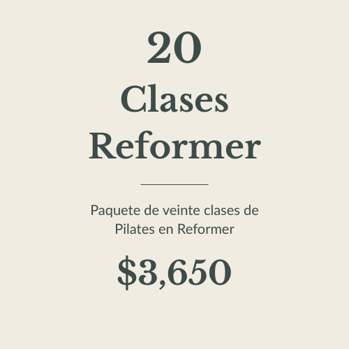 [20_CLASES_REF] 20 Reformer Classes