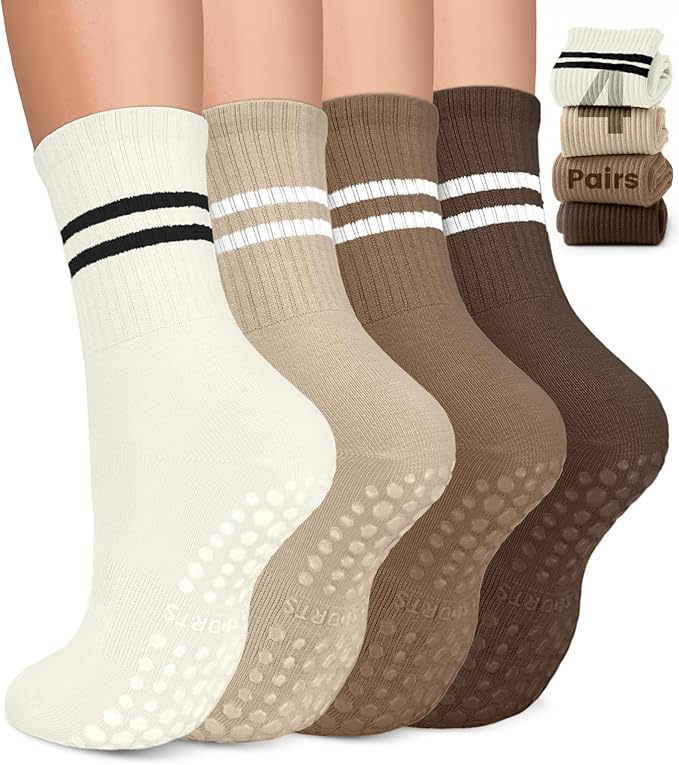 [SOCKS_4PACK] Pilates Socks - 4 Pack